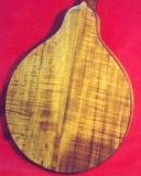Very highly figured fiddleback Blackwood